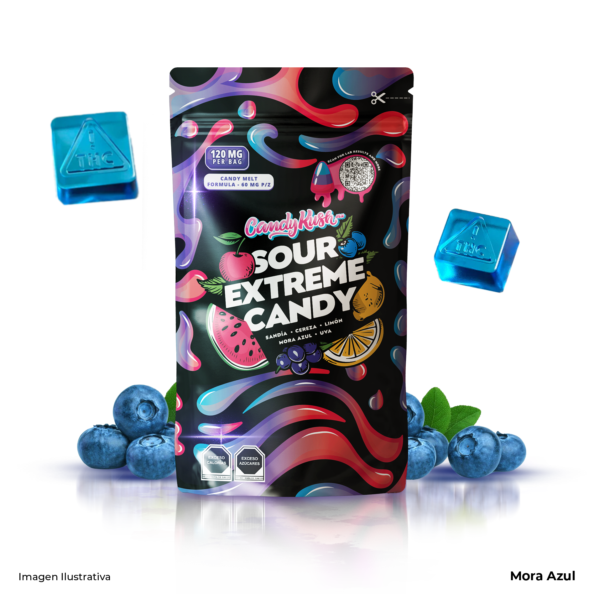 Sour Extreme Candy. (Tarjeta de regalo)